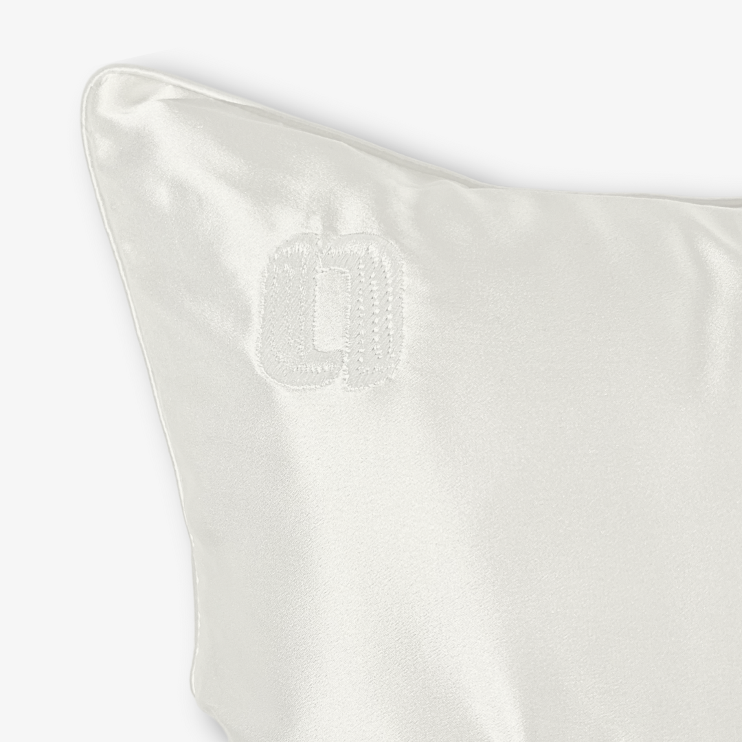 Silk Pillowcase King Size - Ivory White (Duo)