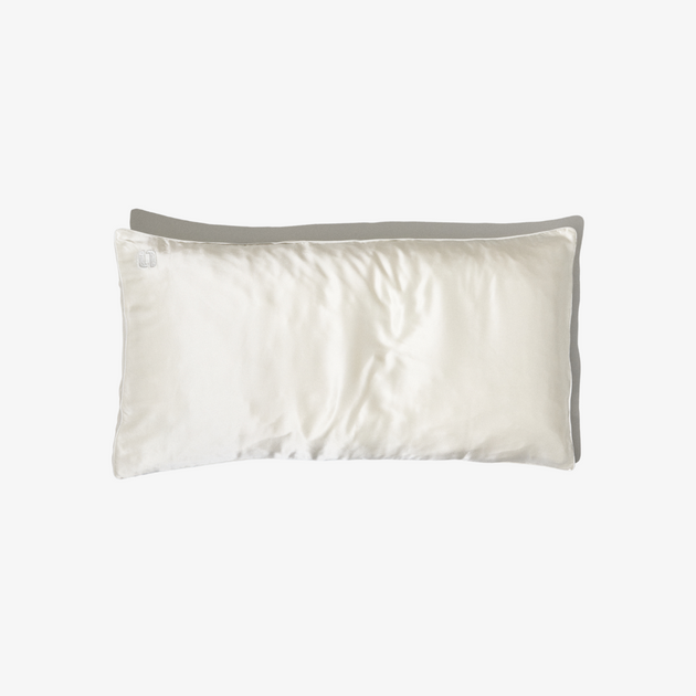 Silk Pillowcase King Size - Ivory White